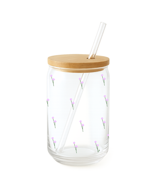 The Flowery Glass - Verre Premium