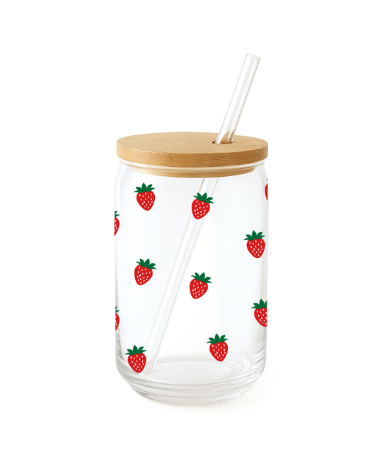 The Strawberry Glass - Verre Premium